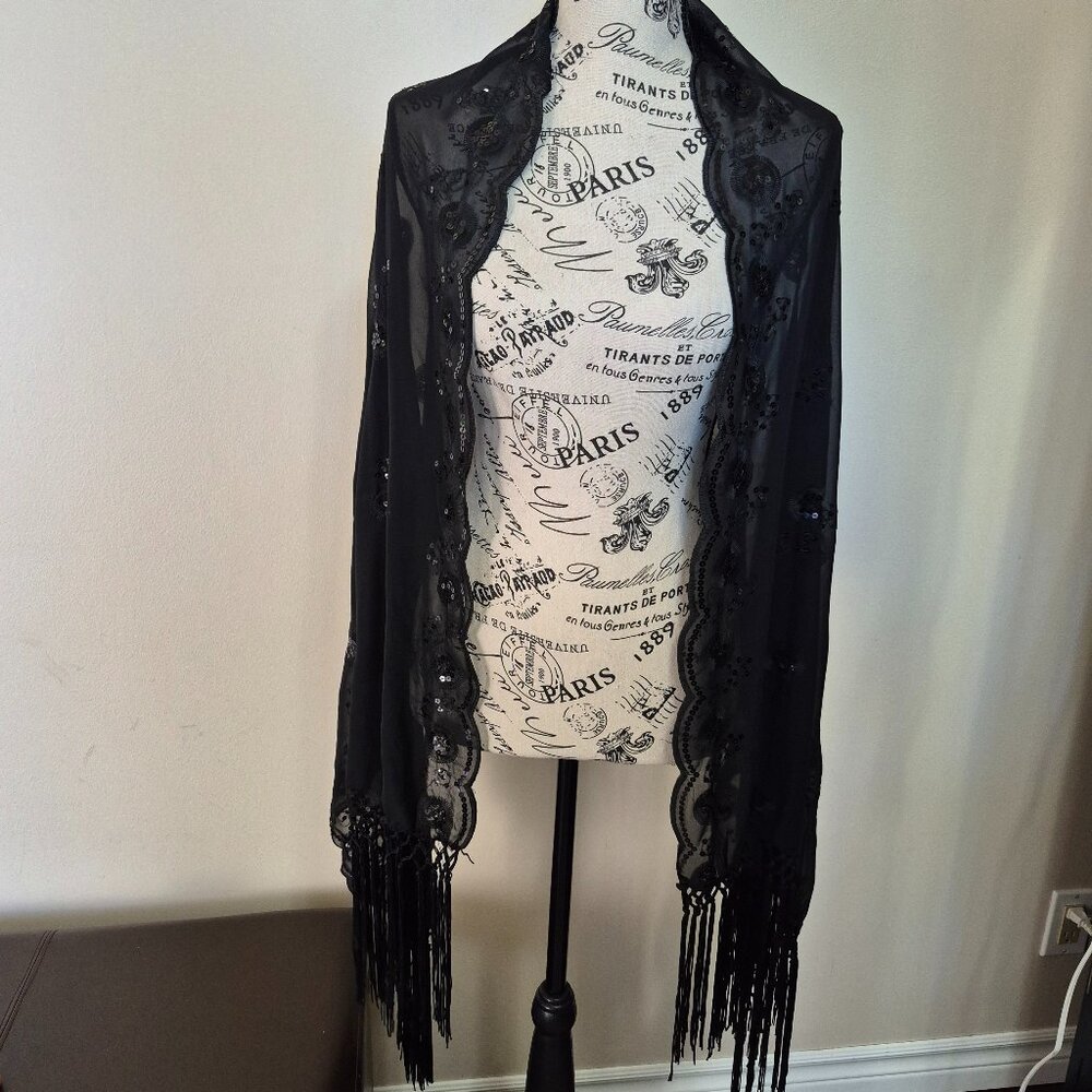 Beaded Wrap/Scarf